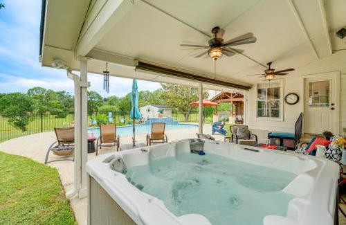 Round Rock House | Relaxing Round Rock Vacation Rental with Private Pool & Hot Tub