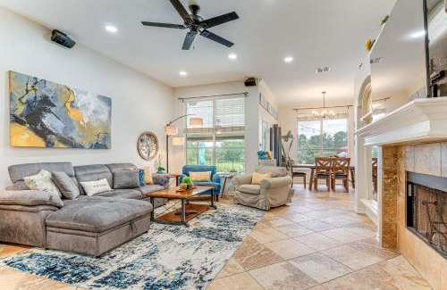 Round Rock House | Relaxing Round Rock Vacation Rental with Private Pool & Hot Tub