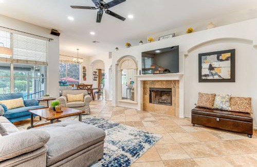 Round Rock House | Relaxing Round Rock Vacation Rental with Private Pool & Hot Tub