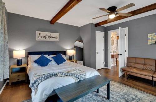 Tulsa House | Unwind with Pool Table, Fireplace & Pet-Friendly Amenities