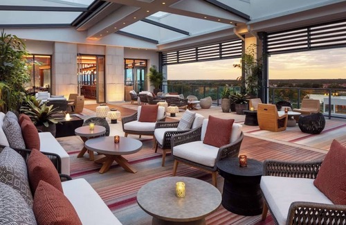 Florida Central Atlantic Coast House | Relaxing Pool View King Room at Conrad Orlando