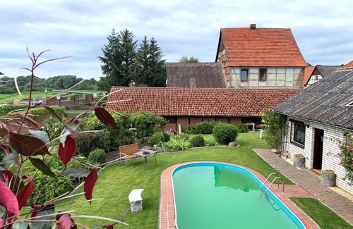 Schnackenburg Apartment | Inviting Pool Rooms in Schnackenburg for Family Getaways