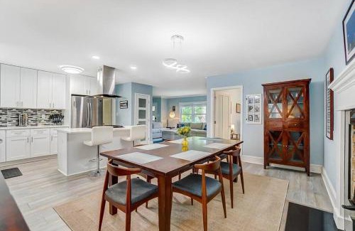 Ashbrook - Clawson Village House | Relaxing Poolside Bungalow with King Suite & Fire Pit