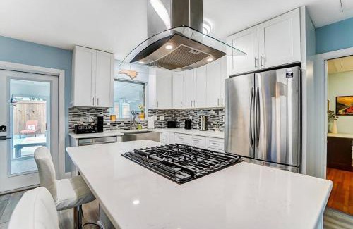 Ashbrook - Clawson Village House | Relaxing Poolside Bungalow with King Suite & Fire Pit