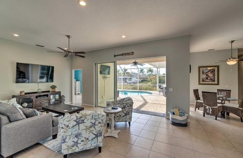 South Gulf Cove House | Experience Port Charlotte Canalfront Living with Private Pool