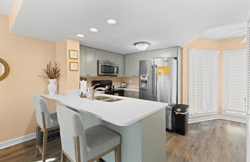 Isle of Palms Condo | Direct Oceanfront Views at Port O' Call B201 - Rated 9.8