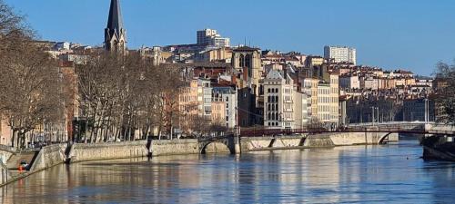 5th Arrondissement Apartment | Explore Porte du Vieux Lyon with Saône River Views