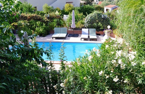 Grosseto-Prugna House | Experience Porticcio: Oceanfront Villa with Pool & Spa