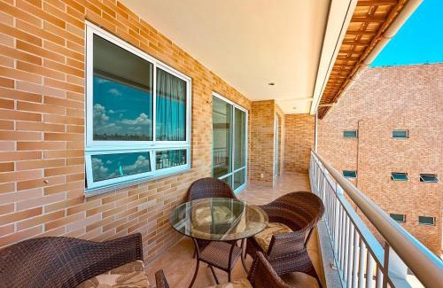 Porto das Dunas Apartment | Porto das Dunas Apê na Areia com Banheira Relaxante e acesso direto para a praia! Ideal para Famílias, Lazer e Conforto
