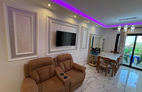 Al-Manasrah Apartment | Charming Portosaid Chalet with Pool & Oceanfront Views