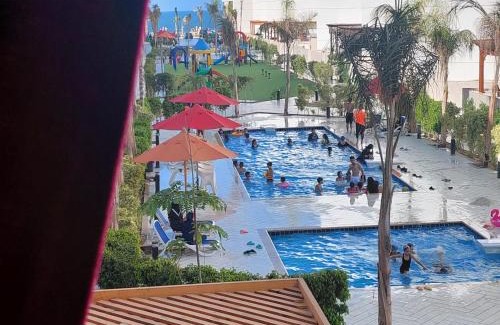 Al-Manasrah Apartment | Charming Portosaid Chalet with Pool & Oceanfront Views