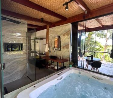 Portogalo Cabin | Discover Portogalo Suite with Spa & Ocean Views!