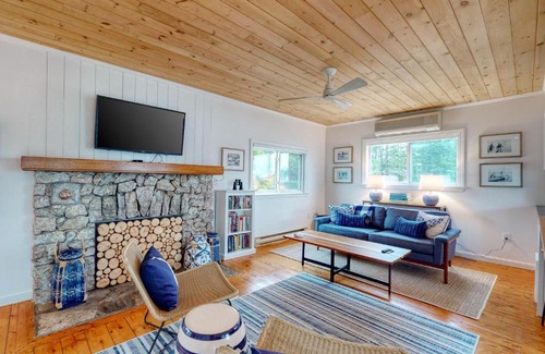 Boothbay Harbor House | Unforgettable Portside Retreat with Private Beach Access