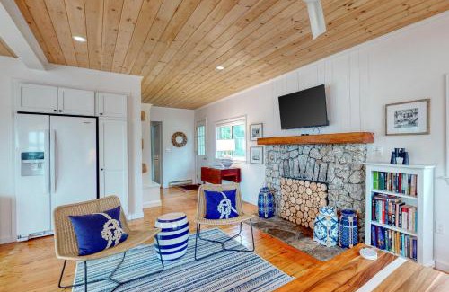 Boothbay Harbor House | Unforgettable Portside Retreat with Private Beach Access