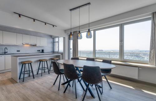 Blankenberge Apartment | Oceanfront Family Retreat at Portview G8 with Parking