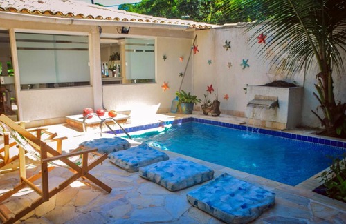 Vila Caranga Hotel | Relaxing Retreat at Pousada Bella Vita Búzios with Pool