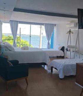 Sao Pedro da Aldeia Hotel | Pousada Belo Sol: Oceanfront Retreat with Spa Amenities