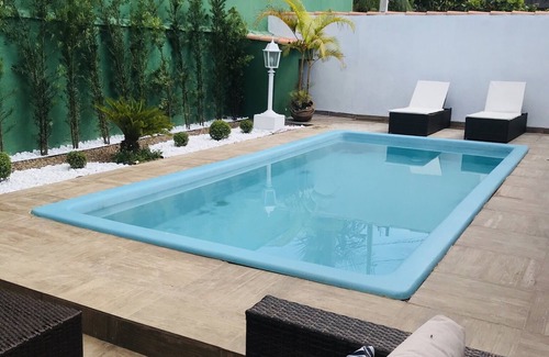 Parque Oasis House | Beachfront Suite with Pool, Air Conditioning & Netflix