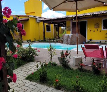 Sao Miguel de Touros Hotel | Guest Rated 10/10 at Pousada Céu Azul with Ocean View Pool