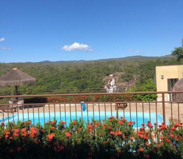 Central - West Region Hotel | Relax at Pousada Cachoeira Poço Encantado with Pool & Breakfast