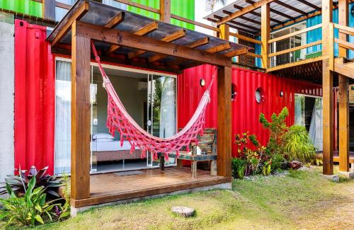 Pinheira Hotel | Eco-Friendly Pousada Container with Ocean Views & Accessibility