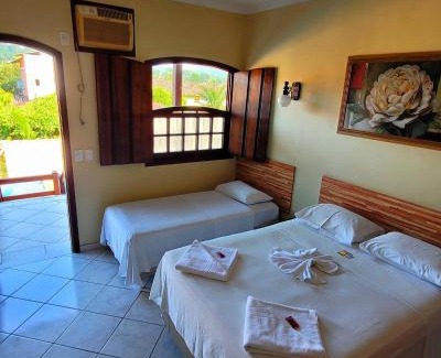 Jabaquara Hotel | Experience Pousada Estacao do Sol: Ocean View & Hot Tub
