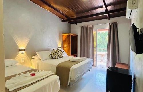 Morro de Sao Paulo Hotel | Oceanfront Pousada Ilha da Saudade with Pool & Hot Tub