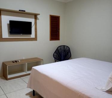 Sao Miguel de Touros House | Find Comfort at Pousada Império: Pool and Family-Friendly