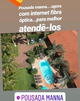 Olimpia Hotel | Discover Pousada Manna: Rated 9/10 with Pool & Breakfast