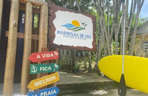 Praia de Aracatiba House | Oceanfront Pousada Maravilha de Ará with Pet-Friendly Charm