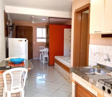 Capao da Canoa Hotel | Oceanfront Pousada Mirante Dos Barcos with Pool & Kitchen