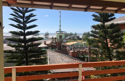 Capao da Canoa Hotel | Oceanfront Pousada Mirante Dos Barcos with Pool & Kitchen