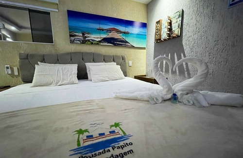 Pereque-Acu Hotel | Relax at Pousada Papito: Ocean Views & Pool Access