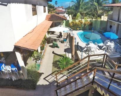 Paripueira Hotel | Highly Rated Pousada Paraíso das Palmeiras with Pool & Pets