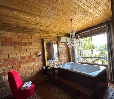 Abdon Batista Cabin | Pet-Friendly Retreat at Pousada Paraiso RM with Pool & Hot Tub