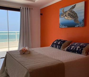 Barra de Tabatinga Hotel | Oceanfront Bliss at Praia das Tartarugas - Rated 9/10!