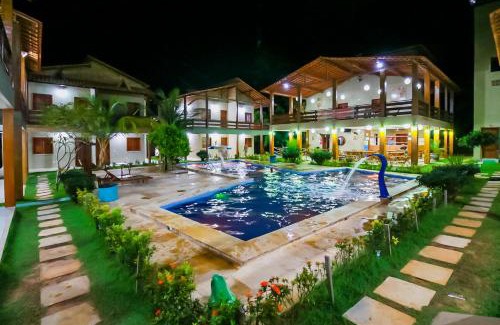 Camocim Hotel | Beachfront Bliss at Pousada Recanto with Pool & Views