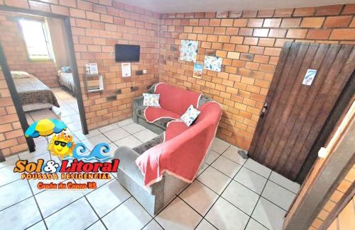 Capao da Canoa Apartment | Oceanfront Pousada Residencial Sol & Litoral with Breakfast