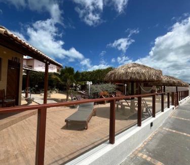 Galinhos Hotel | Cozy Pousada Rio Aratuá with Oceanfront Views