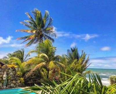 Marau Cabin | Exceptional Pousada Sítio Corais with Oceanfront Pool