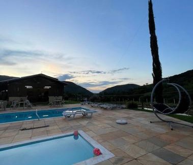Guape Apartment | Family-Friendly Pousada Valle do Chalé with Ocean Views