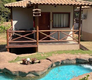 Brumadinho Hotel | Relax at Pousada Villa Recanto dos Lagos with Oceanfront Views