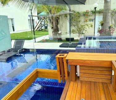 Balneario Praia do Pernambuco Hotel | Relaxing Pousada Village Cozumel with Oceanfront Pool