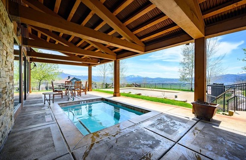 Eden House | Pet-Friendly Powder Mountain Wolf Den with Spa & Pool