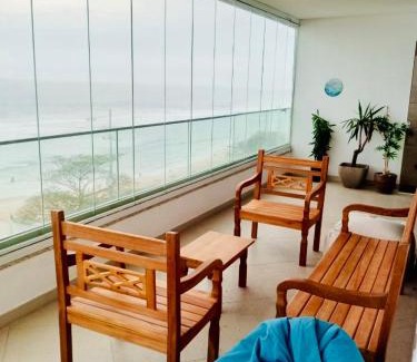 Barra da Tijuca Apartment | Praia do Pepê - Movie view - Apto 2 Bedrooms