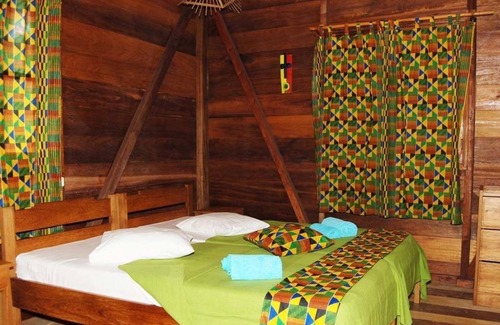 Sao Joao dos Angolares Hotel | Relaxing Praia Inhame Eco-Lodge with Spa & Family-Friendly Perks