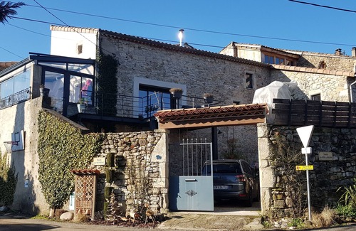 Saint-Etienne-de-Fontbellon House | Inviting House for 12 with Pool, Jacuzzi, and Ocean View