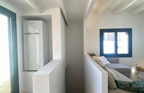 Mataro Apartment | Elegant Attic with Terrace, Pet-Friendly & Spa Amenities