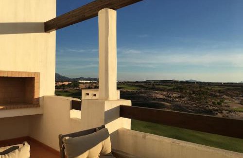 Alhama de Murcia Apartment | Scenic Golf Front Penthouse with Pool & Pet Friendly
