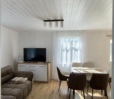 Preila Apartment | Charming Apartment Preila: 10/10 Rated & Pet Friendly